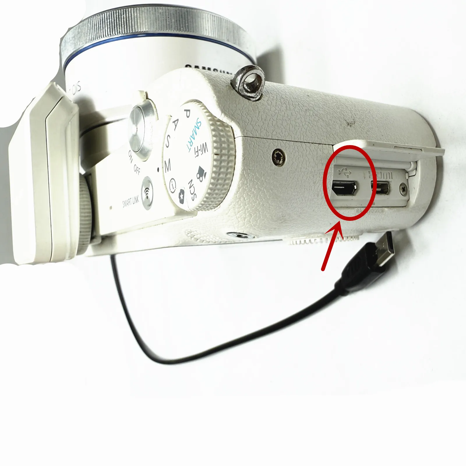 RC301-SR2NX02 Camera Remote Shutter Release Camera Remote Shutter Button for Samsung NX1000 NX30 NX300 N2000 Telephoto
