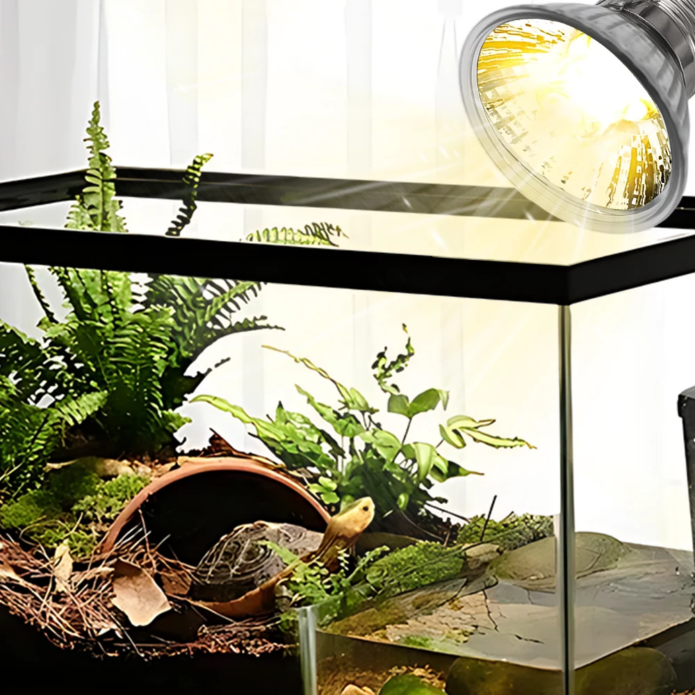 Tortoise Lizard Basking Lamp 4/2/1Pcs 25W 50W 75W reptile heating lamp reptile light bulb reptile lamp bulb Pet Heating E27 Bulb Chameleon Snake Turtle Reptile Heating Light UVA Sunlight