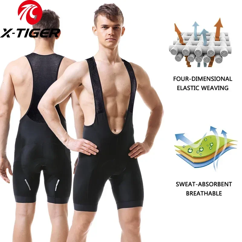 Cycling Pants Men 5D Gel Chamois Sports Cycling MTB Bike Fishing Fitness