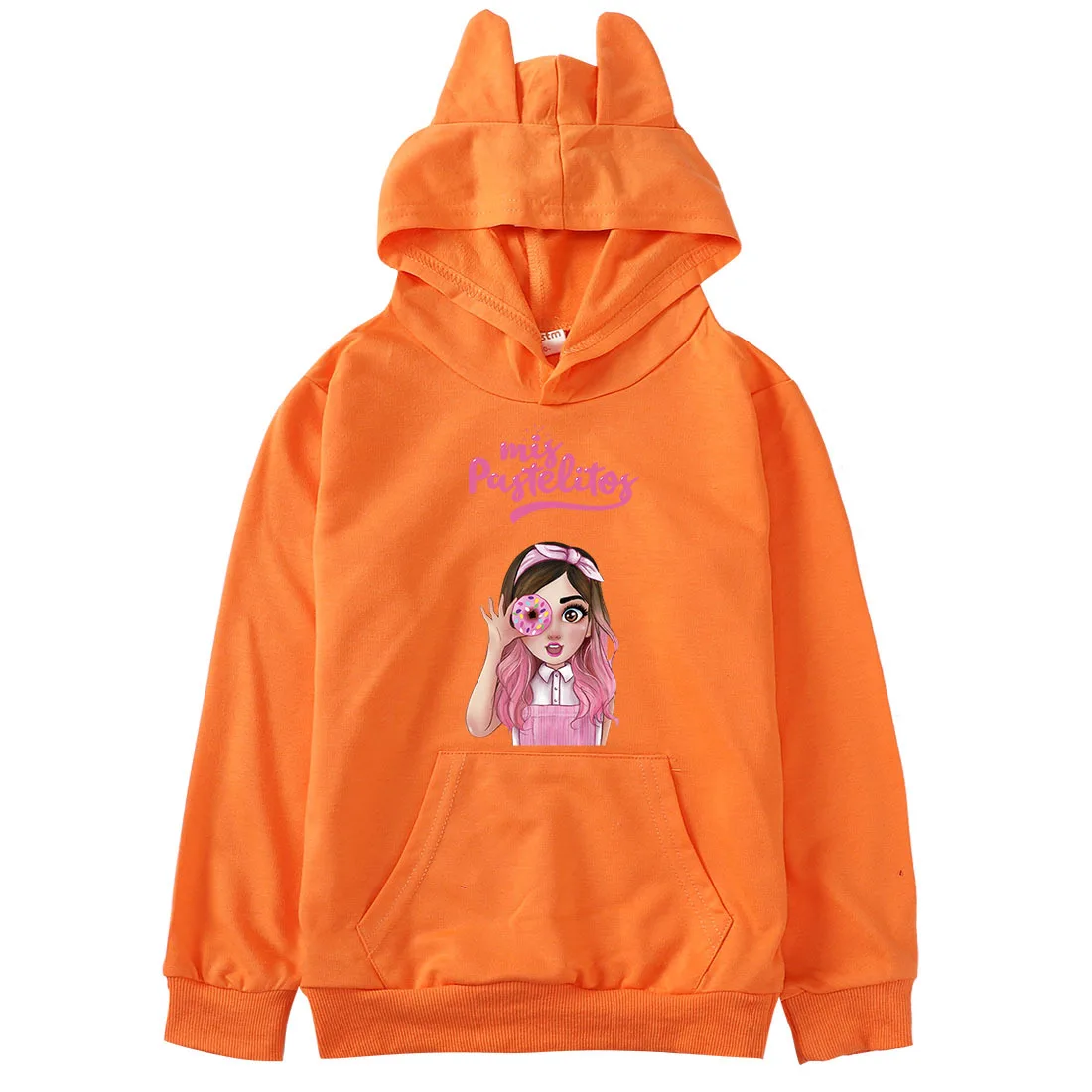 3D Mis Pastelitos Boys Hoodies Tees Cotton Boys Spring Clothes Shirts for Teenage Girls Anime Cosplay Pink Kids Hooded Tops