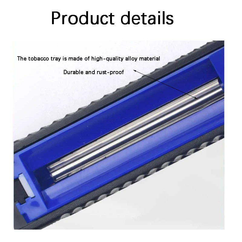 Compact Plastic Handheld Cigarette Maker - Efficient 1-Second Production with Quality Molding at Low Cost