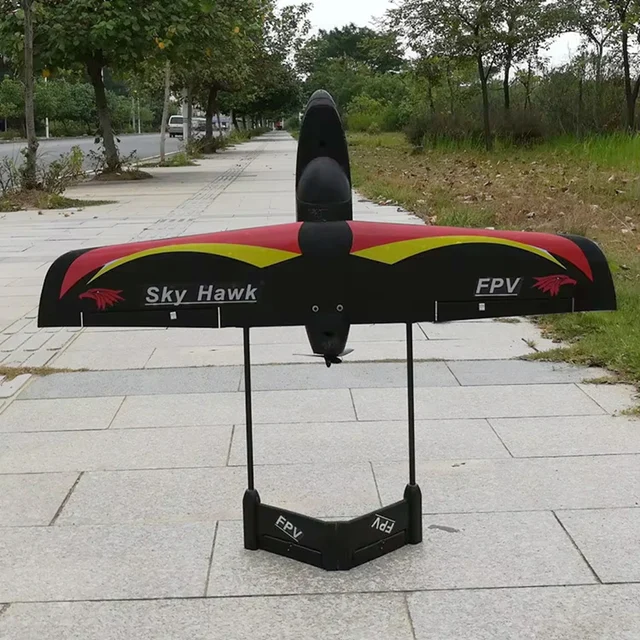 SKY HAWK V2 Double Vertical Tail Double Motor Front Pull Version FPV RC Aircraft Fixed Wing Model Remote Controlled Adult Toy 2
