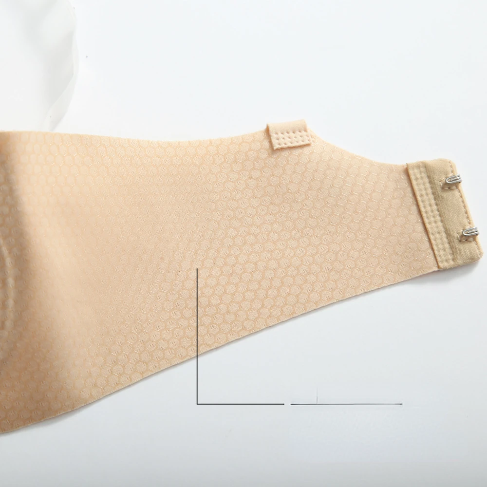 Inflatable Bra Without Shoulder Straps Invisible Without Slip Resistance Steel Ring Gathering Bra for Wedding Dress Suspenders
