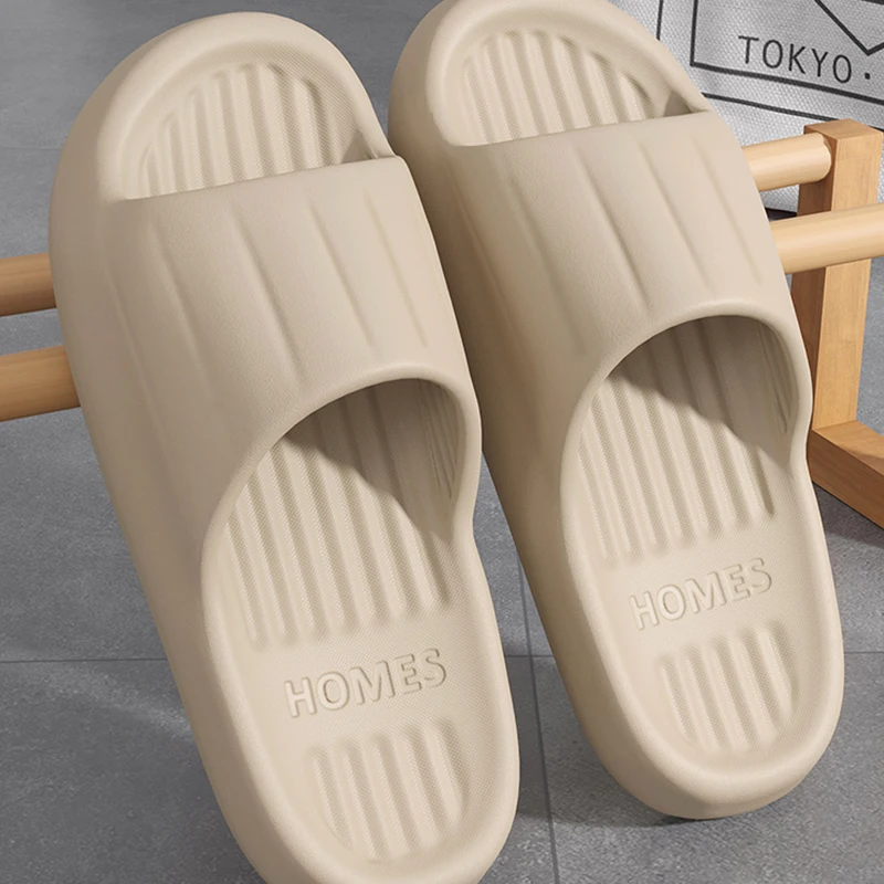 Soft Sole Massage Shower Shoes for Women Men Couples Waterproof Non-slip Home Leisure Fashion Bathroom Slippers 4