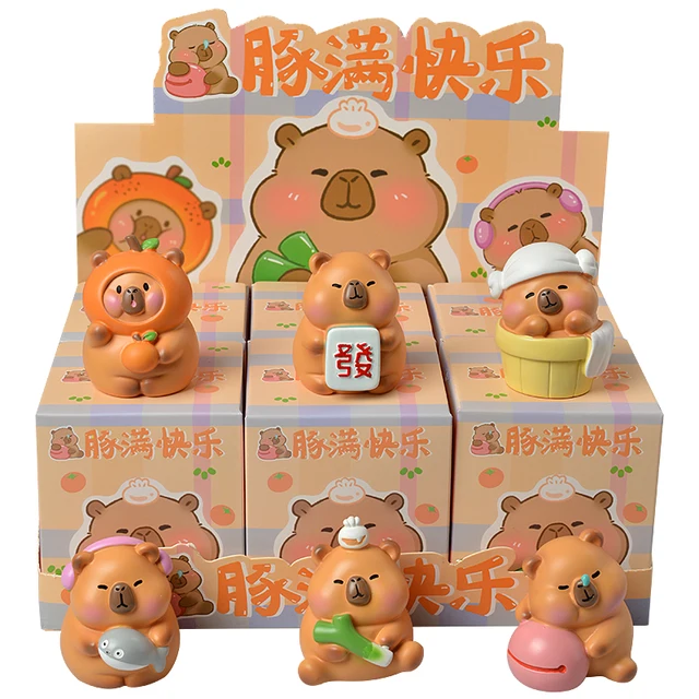 Blind Box Capybara GVMJHYK - Figura Sorpresa Collezione Per Adulti E Bambini