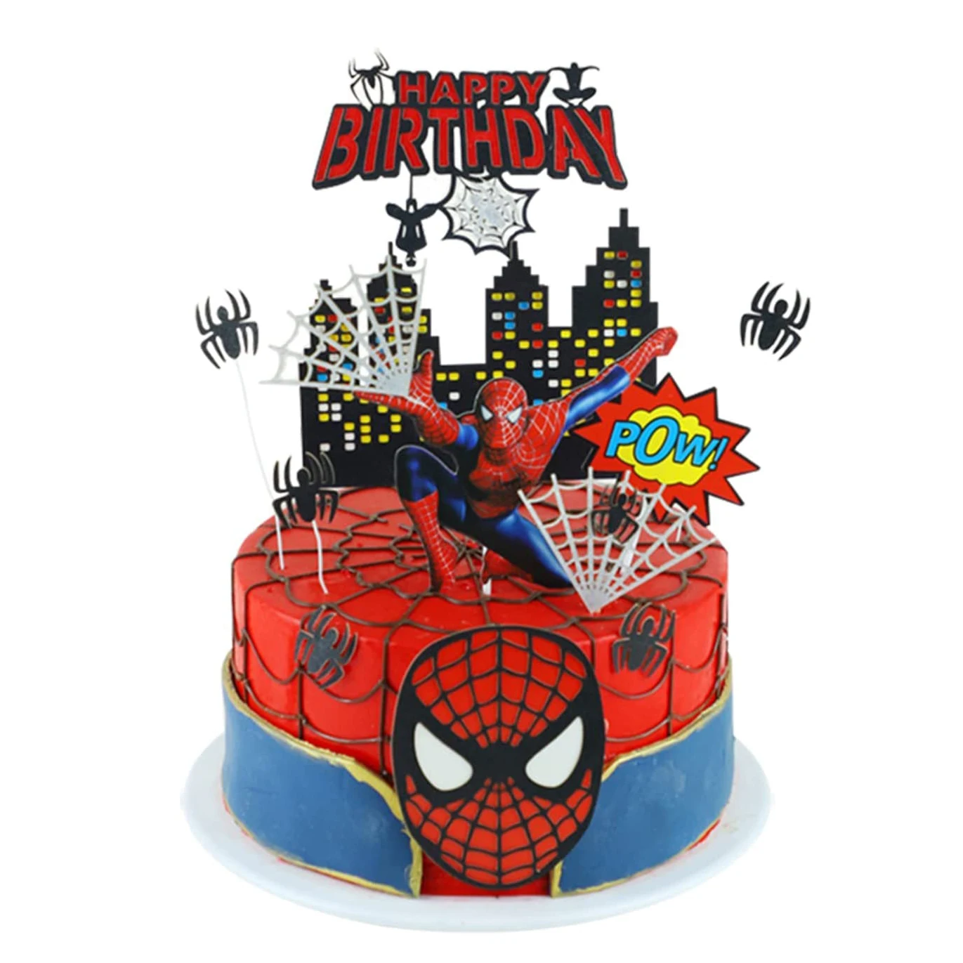 Birthday Cake - Spiderman - Cakes and Balloons by Debbie-nextbuild.com.vn
