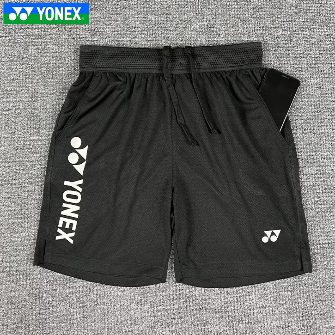 YONEX Classic Men's Running Breathable Quick Drying Badminton Men's Bottom Shorts Casual Sports Shorts