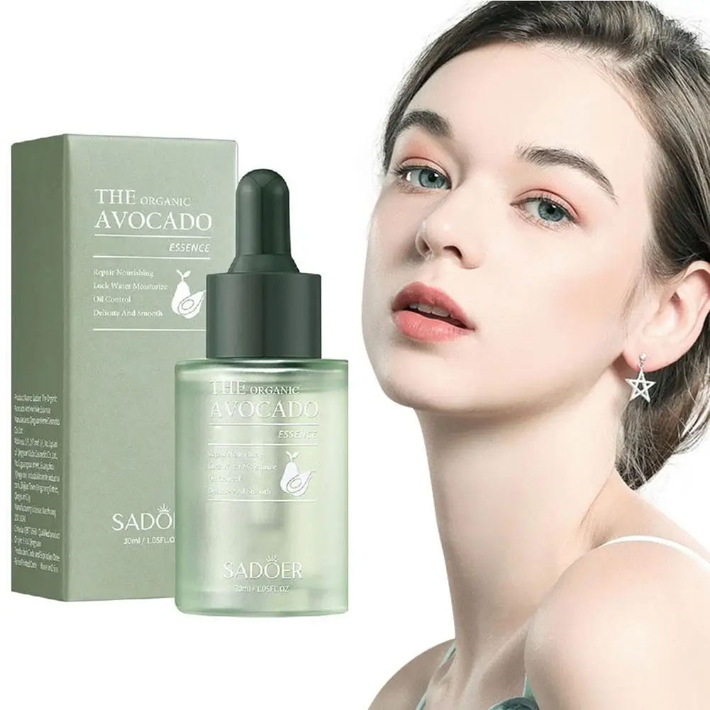 30ml SADOER Organic Avocado Anti-Wrinkle Essence Hydrating And Moisturizing Face Serum Avocado Serum Beauty And Face Care
