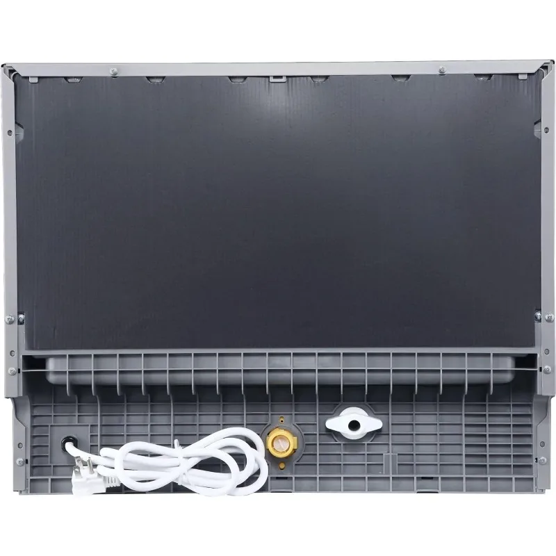 EdgeStar DWP63 21-5/8 Inch Wide 6 Place Setting Countertop Dishwasher - Silver 3