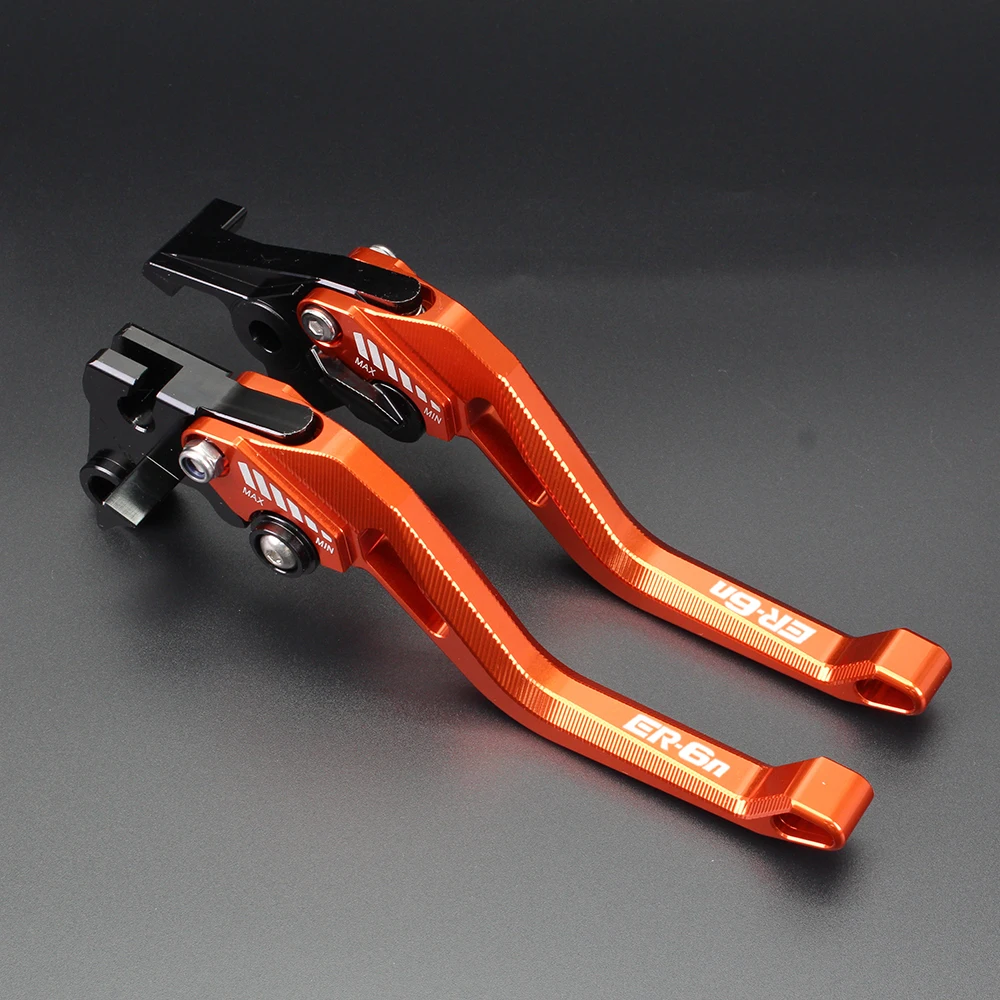 

Brake Clutch Levers For KAWASAKI ER6N ER-6N ER 6N 2009-2013 2014 2015 2016 Motorcycle Accessories Handles Lever With LOGO CNC