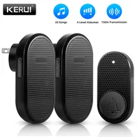 Wireless Doorbell Set with Long Range, Front Door Bell, Home Security Doorbell Ring with 33 Melodies, 4 Volume Levels - Image 2