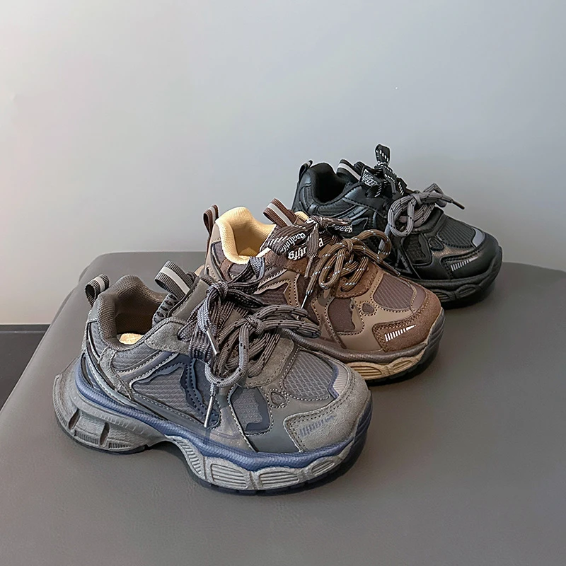 Kids Soft Sole Sneakers for School and Outdoor Sports