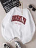 Brooklyn New Work Printed Hoodies Women Cotton Colorful Clothes  Basic Trend Hooded Tops Be Durable Harajuku Hoodie Womens 1