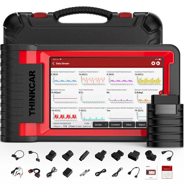 THINKCAR THINKTOOL PD8 Professional OBD2 Car Scanner Full System Auto Diagnostics Tool Code