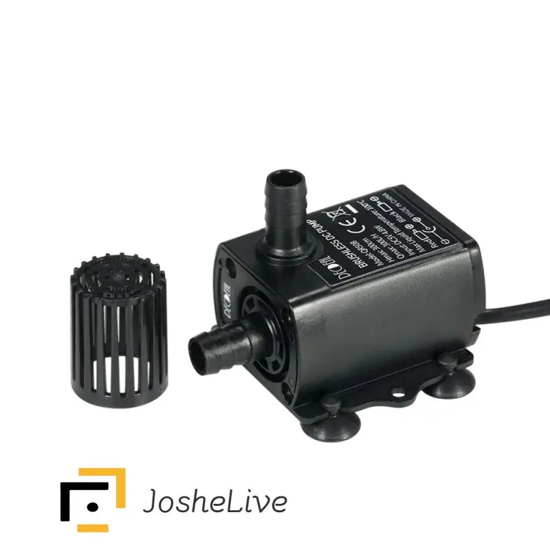 

Микро DC бесщеточный фотонасос DC5V QR50L/QR50A/QR50B с низким уровнем шума водонепроницаемый IP68 Бесщеточный Водяной насос