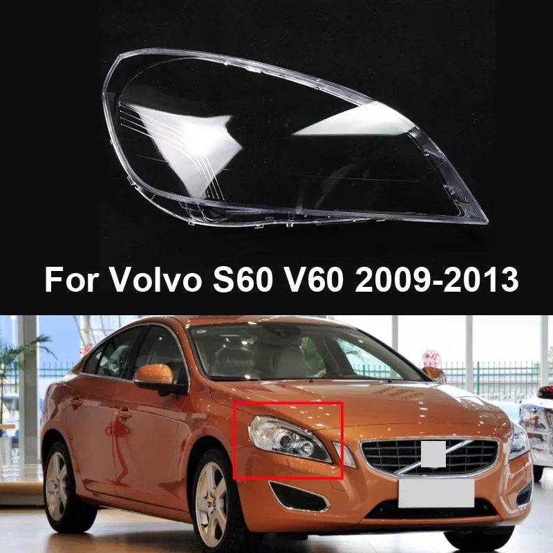 ボルボS60 V60 2009 2010 2011 2012 2013車のフロントヘッドライト 