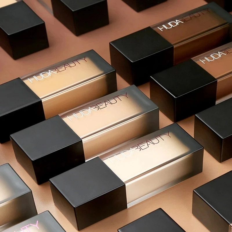HUDA Matte Flawless Liquid Foundation Conceals Pores Concealer Nourishes Long-acting Facial Makeup Fine Breathable Cosmetics