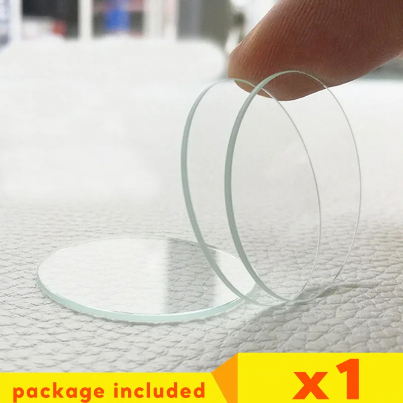사파이어 3mm 플랫 28  42mm 라운드 시계 유리 교체 기계식 시계 크리스탈 렌즈 미네랄 안경 시계 수리 도구