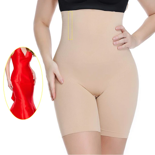 Lilvigor Tummy Control Shapewear Shorts for Women High Waisted Body Shaper  Shaping Underwear Slip Shorts Under Dresses