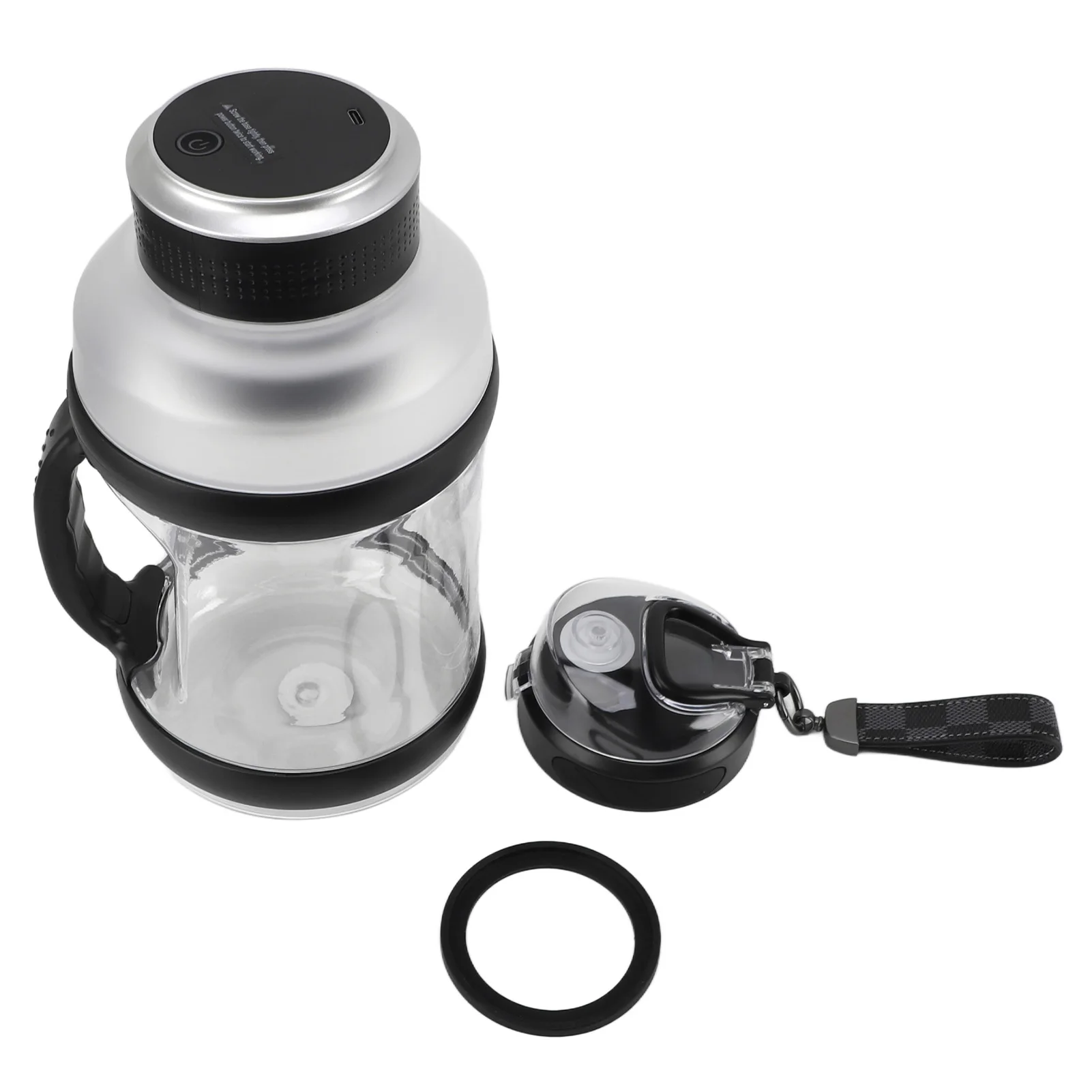 2L Sport Portable Blender with 6  Blades 18000rpm 4000mAh Type C Travel  Blender for Shakes   Blender 6