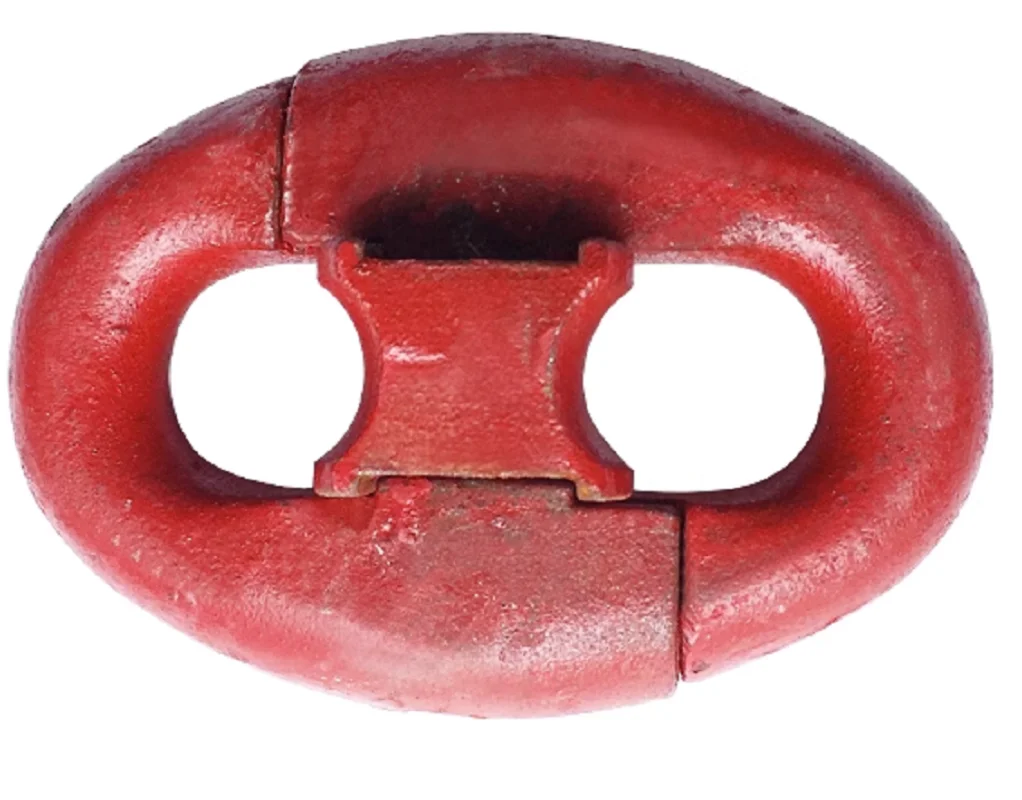 5.3-12.5Ton G80 connecting link butterfly lifting sling forged alloy steel chain connector Marine Kenter style shackle