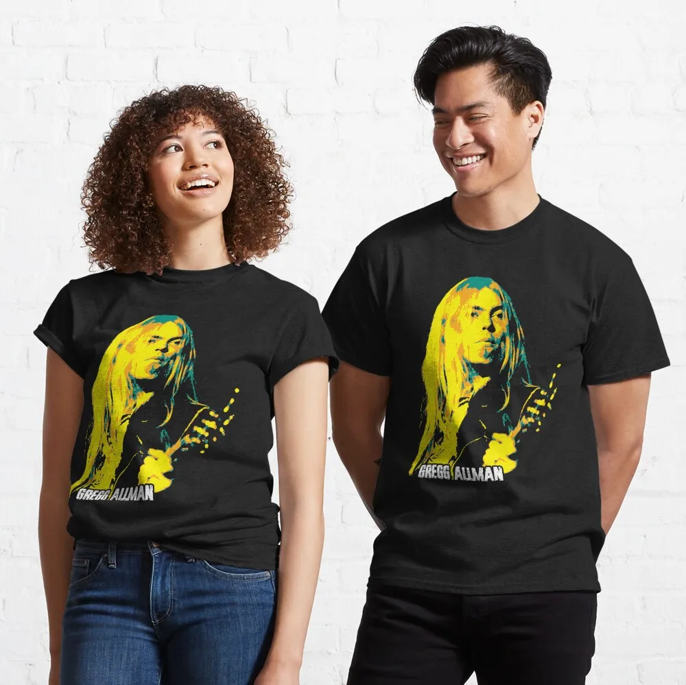 

Gregg Allman. Gregory LeNoir Allman. An American Singer-songwriter And Musician V5 Classic T-Shirt Unisex T-shirts New Arrival