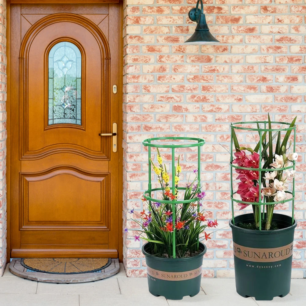 Description Picture 6 of itemPlant Support Cage Tomato Plant Support Stakes Garden Cucumber Trellis Round Tomato Cage for Vegetables Flowersb Fruit Rose Vine