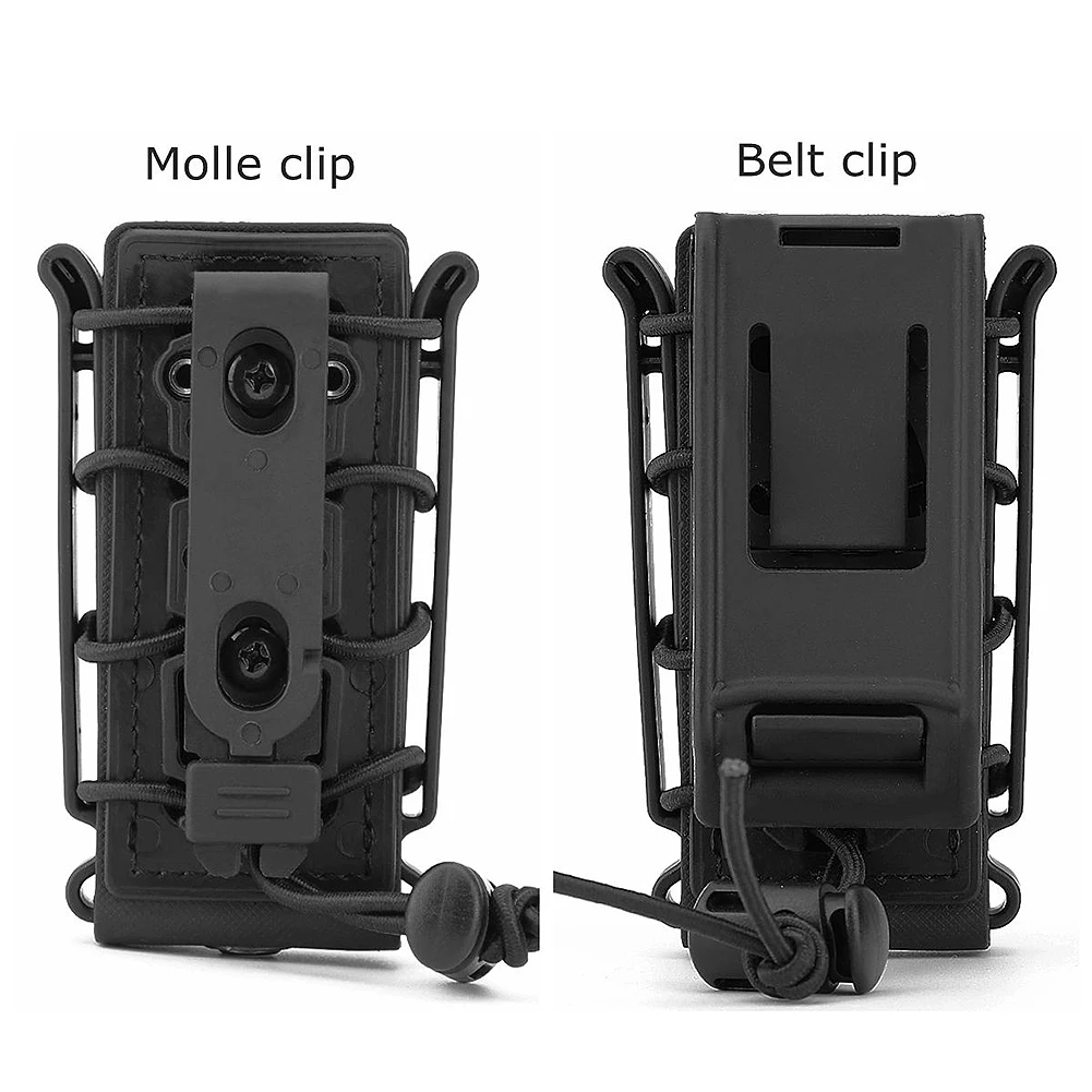 9mm Pistol Mag Carrier Holster Soft Shell Tactical Magazine Pouch