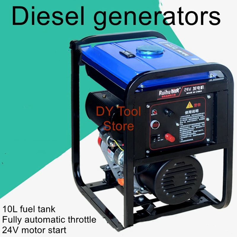 24V Diesel Generator Parking Airconditioning Diesel Generator 24V Dc Generator 24V Acculader