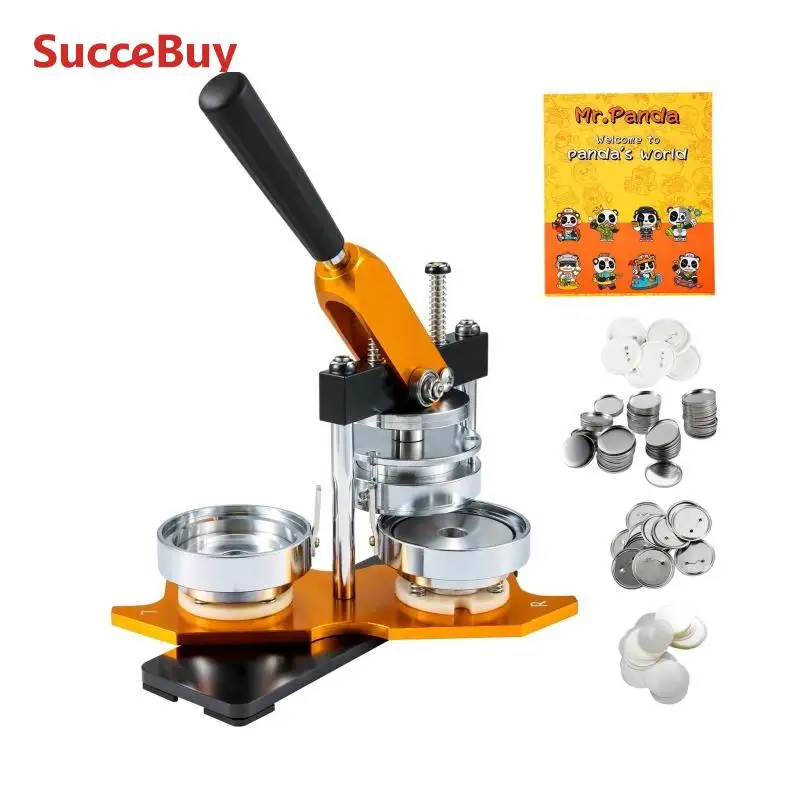 Durable 75mm Button Maker Machine with Supplies