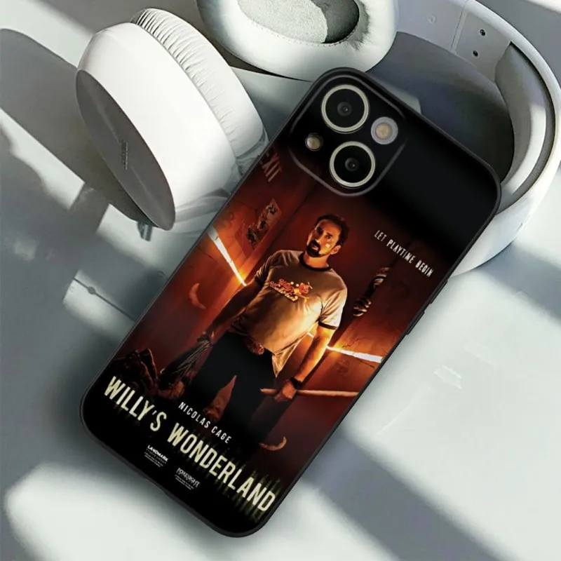 Willys Wonderland 2021 Poster Nicolas Cage Battles Animatronic Robot Phone  Case For iPhone 14 13 12 11 Pro Max - AliExpress