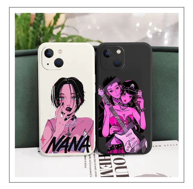 New Anime Nana Osaki Manga Phone Case For iPhone 15 14 13 12 11 Pro XS Max  Mini X XR SE 7 8 6S Plus Liquid Silicone Cover Cqoues - AliExpress