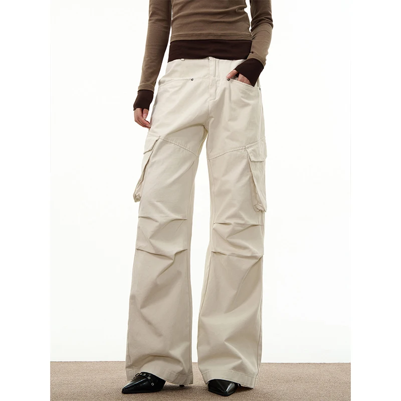 White Cargo Pants