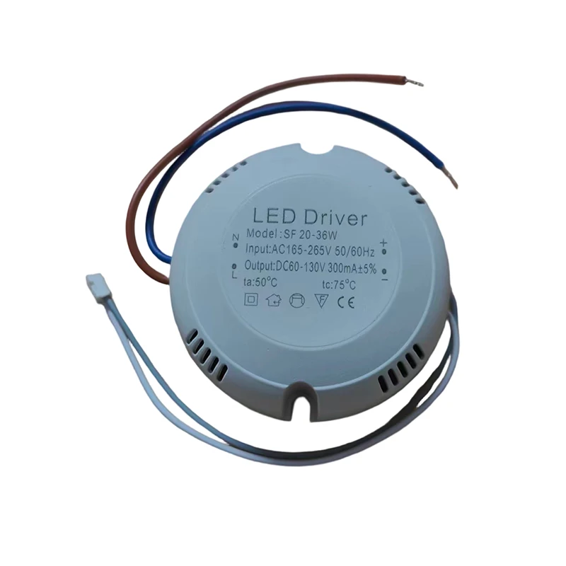 LED 드라이버 AC 입력 165-265V 240mA 전원 공급 장치 조명 변압기, LED 천장 조명 램프, 8-24W, 24-36W, 1 개