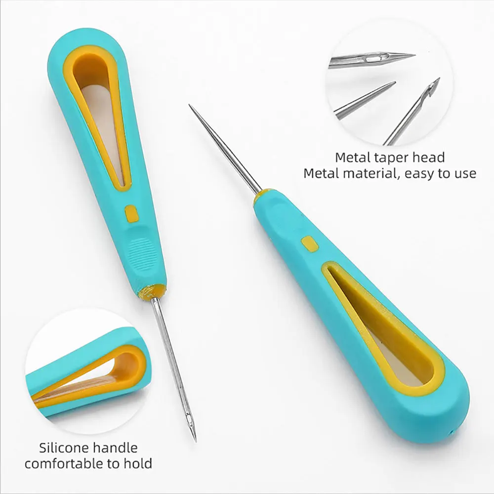 For Fun DIY Candle Making Punch Tool Round Hole Cone Crochet Hand Drill for Silicon Mold Practical Gadget Candle Auxiliary Tools