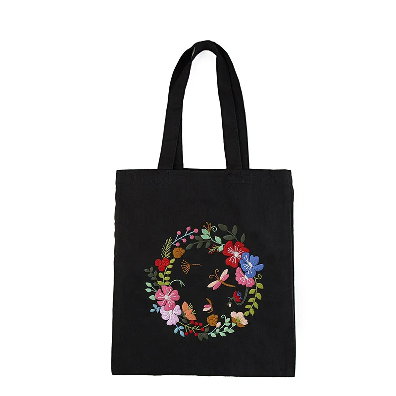 Embroidery set embroidery kits Embroidery kit for Beginners with Pattern Canvas Tote Bag Arts and Crafts Supplies for Adults DIY Needlepoint Kits Crafts