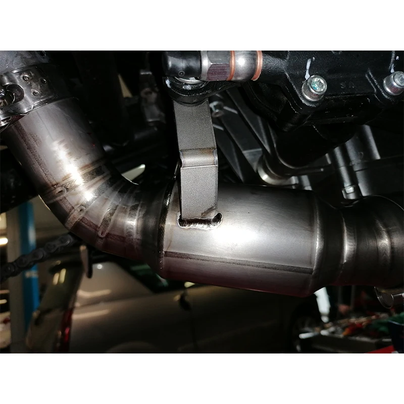For Benelli 752 752S BJ750GS BJ752 Motorcycle Exhaust Delete Catalyst Middle Link Pipe Muffler Escape Moto Modify Enhanced Tube - Image 3