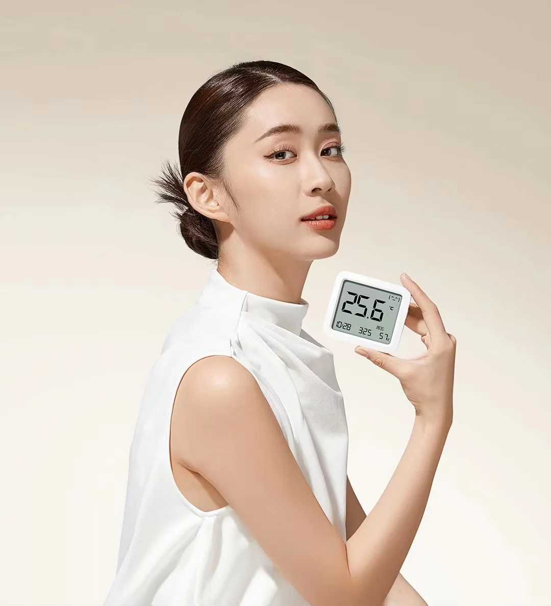Mijia Bluetooth Thermometer 3 Wireless Smart Electric Digital Hygrometer Temperature and humidity 3 Work with Mijia APP temperature humidity meter,smart thermometer