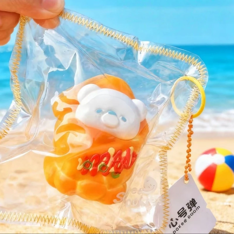 Adorable Cartoon Seafood Squishy Toy - Slow Rebound Silicone Decompression Gift