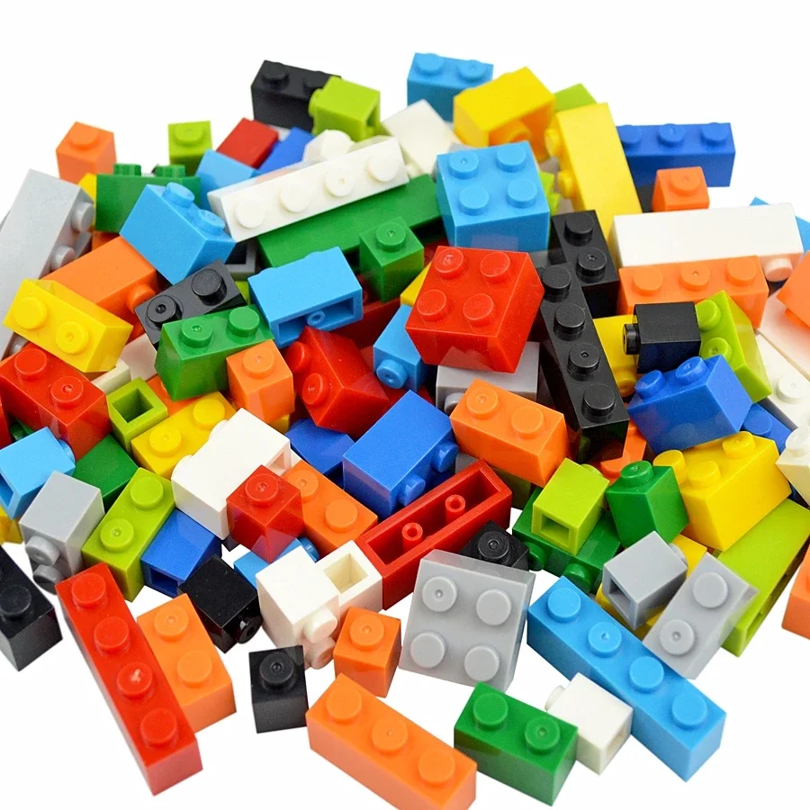 

130 шт./комплект, Детский конструктор, размеры 1x1x2 1x3 1x4 2x2