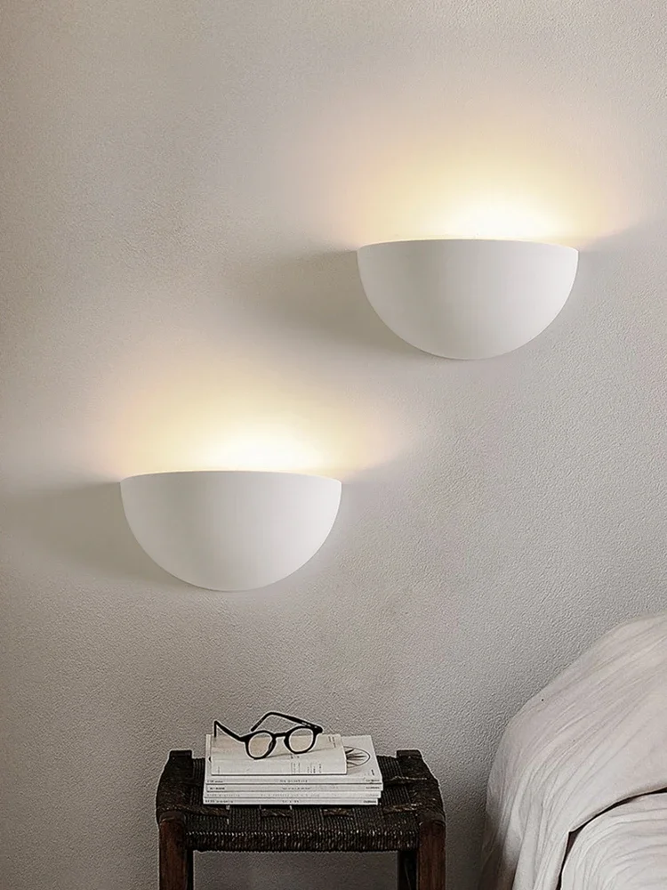 

Wall lamp: no main lamp, aisle lamp, semicircular bedside lamp, corridor lamp, surface-mounted gypsum lamp, simple wall lamp
