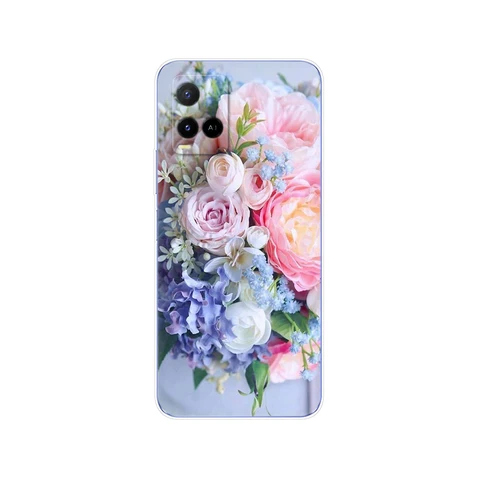 vivo Y21 2021 Case 6.51 inch Back Phone Cover For vivo Y21S Y33S Case For VIVO Y 21 S Silicon Soft TPU Protective Bumper Bag