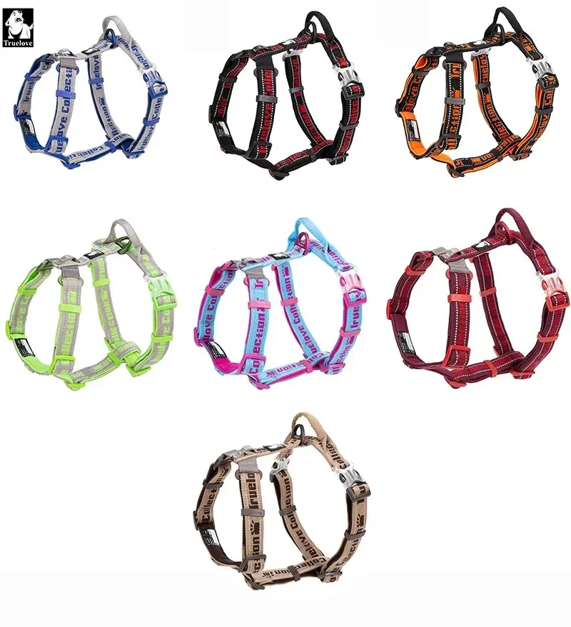 Truelove Breathable Mesh Reflective Sport Padded Dog Harness TLH6172 Truelove Breathable Mesh Reflective Sport Padded Dog Harness TLH6172