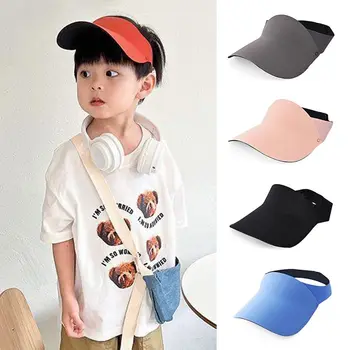 Breathable Kids Sun Cap Visor for Boys Girls Cute Infant Fisherman Hat 1