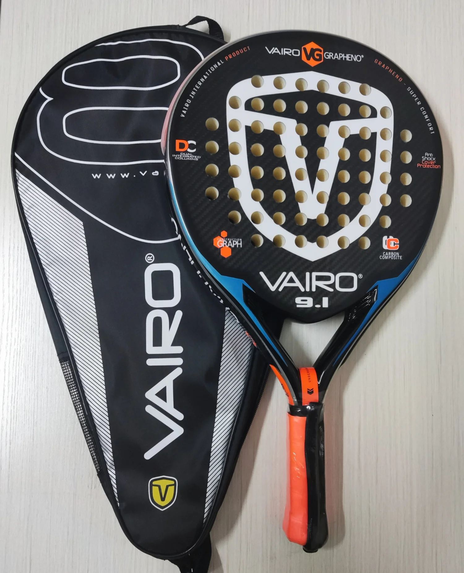 9.1 Padel Racket Series 3 Layer Carbon Fiber board Paddle Racket EVA Face Tennis Beach Racket _ - AliExpress Mobile