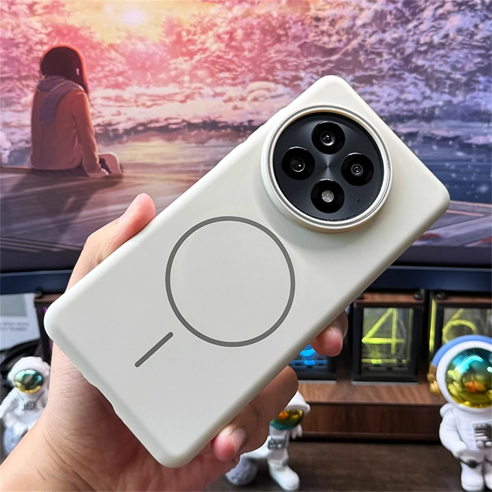 Ultra-Thin Matte Hard PC Case with Magnetic Wireless Charging Compatibility