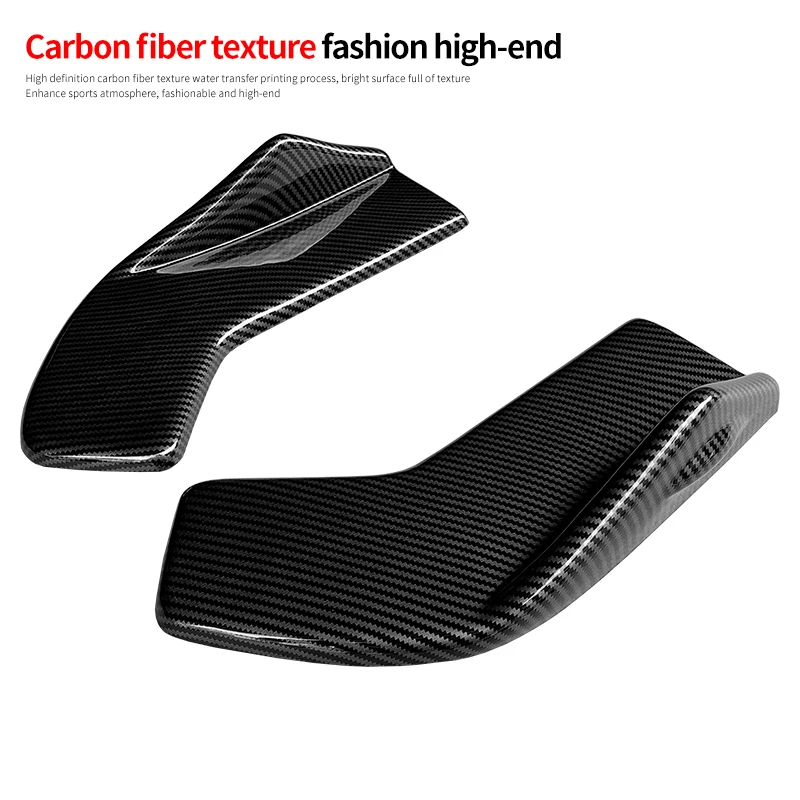 Rear Bumper Diffuser For Audi TT TTS TTRS 2011-2014 Car Rear Wrap Angle Splitters Diffuser Body Kit Splitter Scratch Protector Accessories ABS