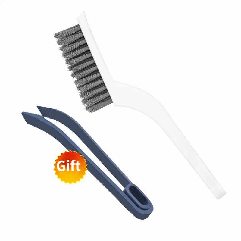 New bathroom cleaning brush gap brush two-in-one small clip hair window  cleaning brush kitchen multifunctional brush - AliExpress