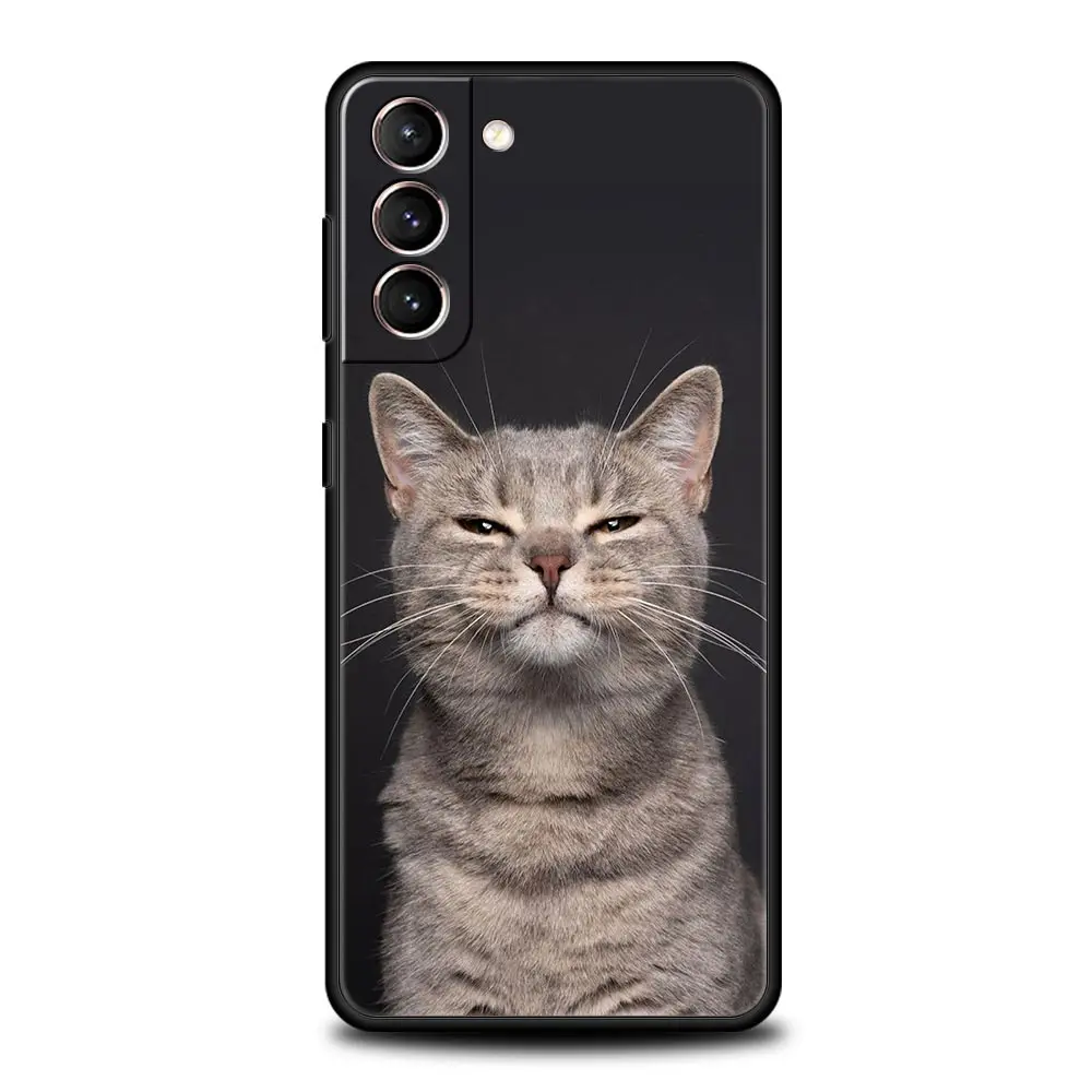 Kawaii Love Cat Soft TPU Phone Case - Adorable and Durable Cover