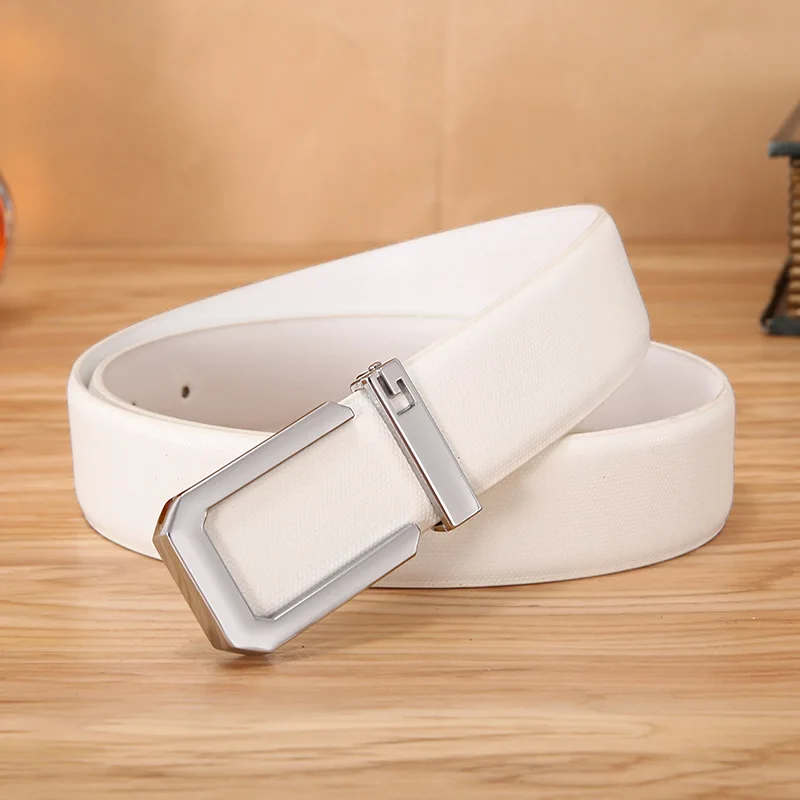 

Women Fashion Leather Belt Buckle Belts Women and men Waist Belt Thin Black Buckle Leather Belt A32